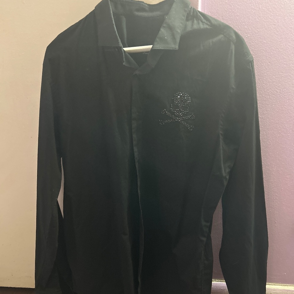 Phillip plein button up